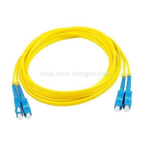 SC-SC UPC single mode OS2 duplex patch cable